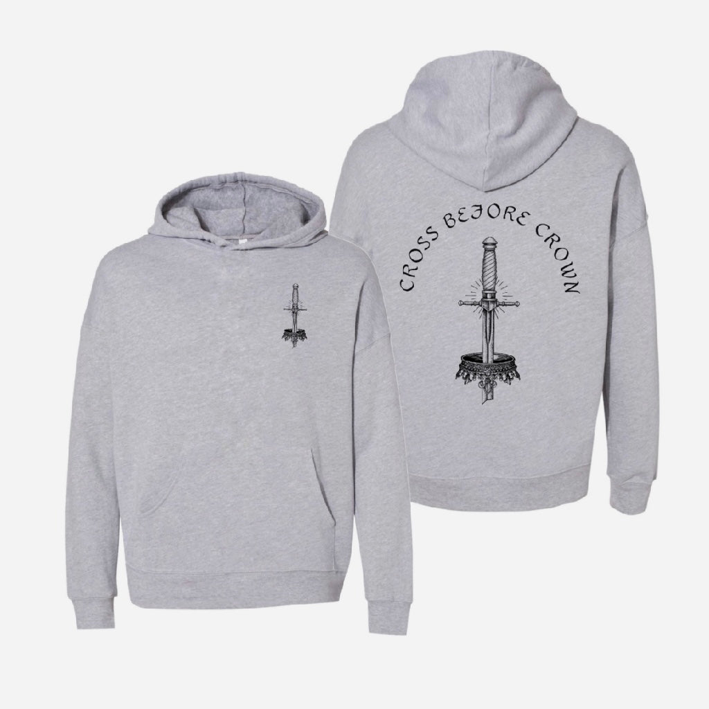 Cross Before Crown Logo Hoodie