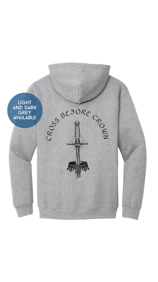 Cross Before Crown Logo Hoodie